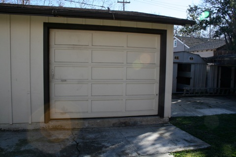 Weird side Garage door