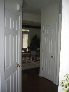 Atrium adjacent to Kitchen, Great Room, and Office