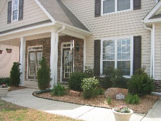 Close-up of the front