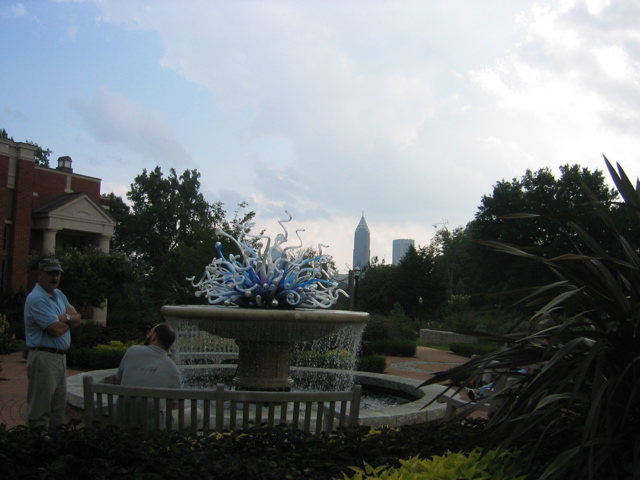 Chihuly in another Fountain