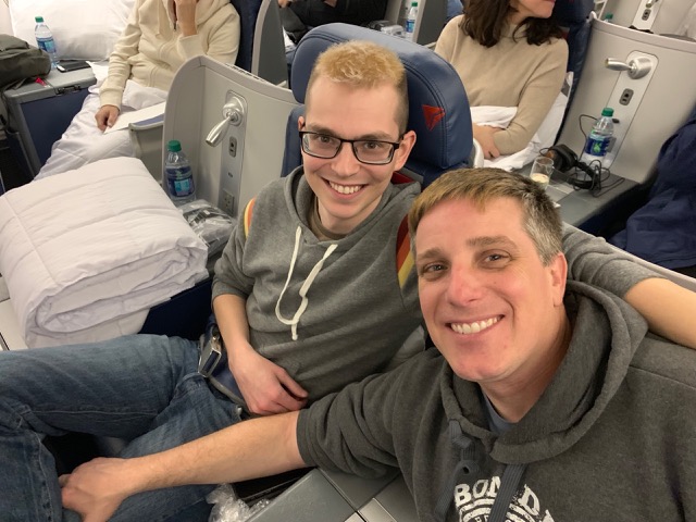 James and Myke in Delta One