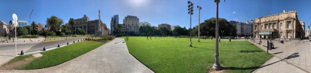 Pano of the opera house and Palace of Justice