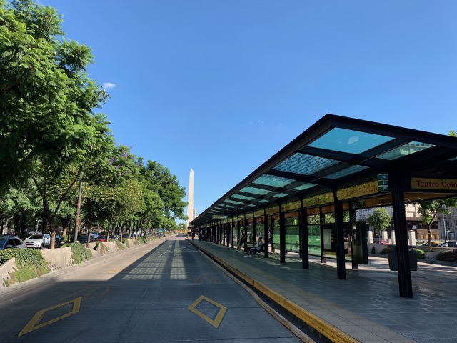 The Obelisco, celebrating 400 years of Buenos Aires