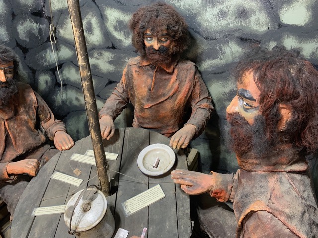 Table that belonged to the shelter of Esperanza Bay