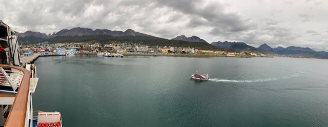 The port of Ushuaia