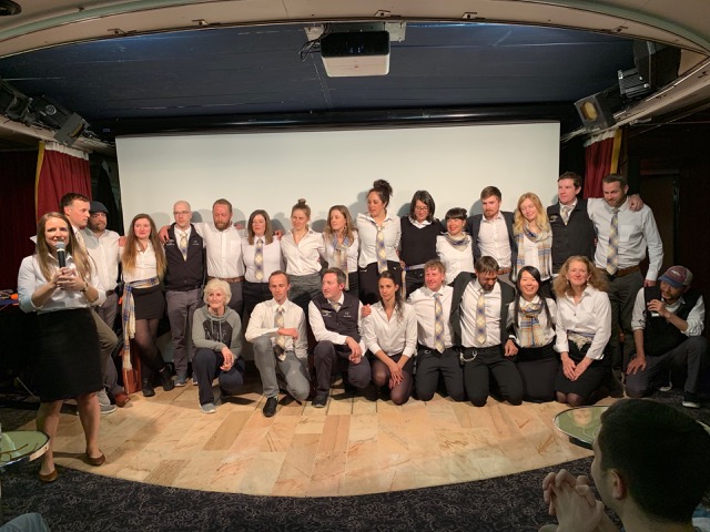 Our amazingly awesome expedition staff from Quark Expeditions