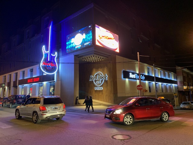 Hard Rock Cafe in town