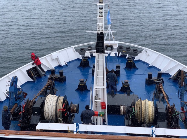 Scouting the anchor site