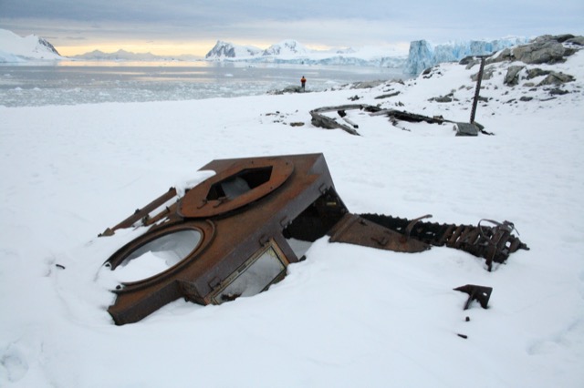 Abandoned tank