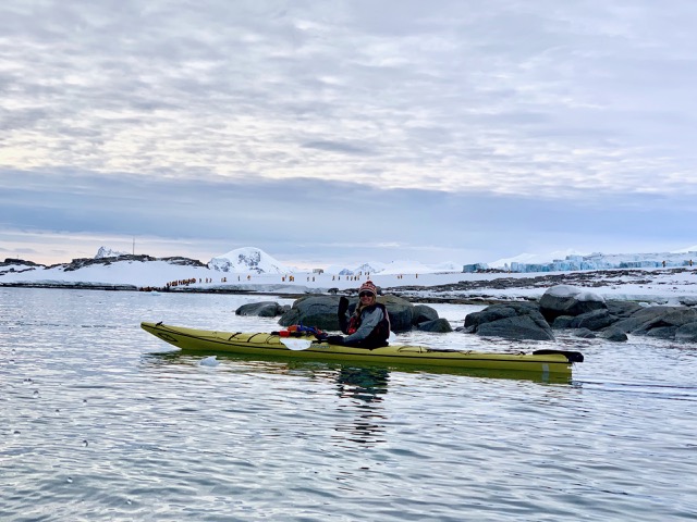 Abbey Weisbrot, our kayaking guide