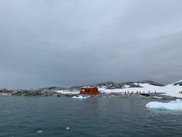 Argentine base at Petermann Island
