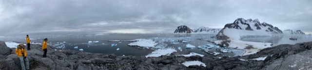 The view from the top at Port Charcot