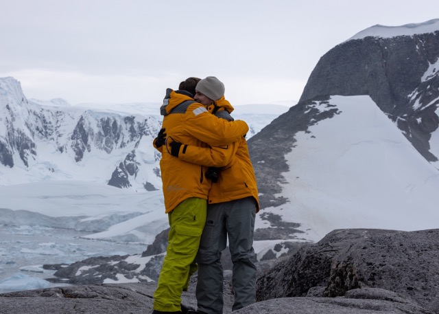 Myke and James at Port Charcot