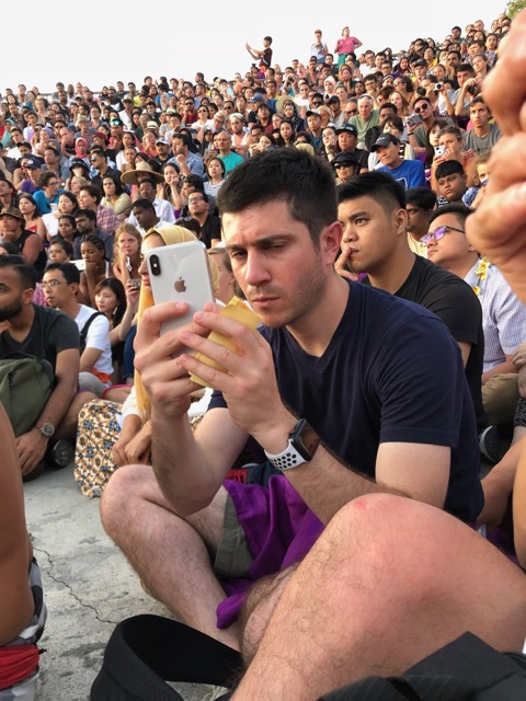 Jeremy wondering why I'm taking a photo of him