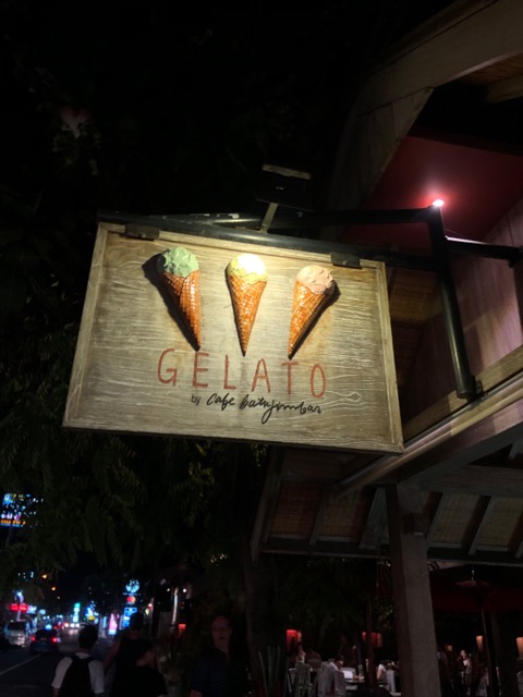 Gelato store