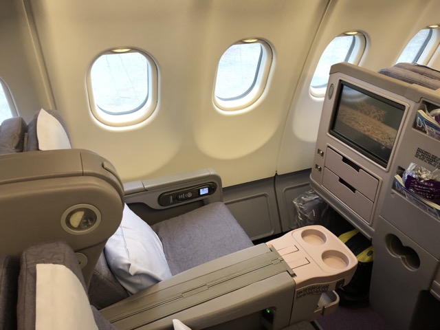 Business class seats!