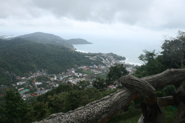 View from the other side of the Buddha