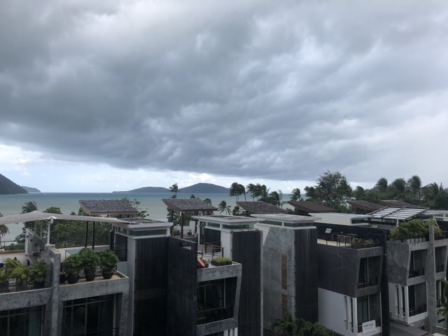 View from the rooftop of our AirBNB