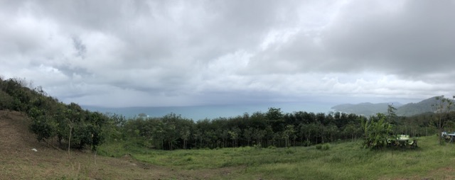 Pano on the way down