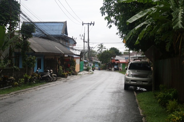 Road down the mountain
