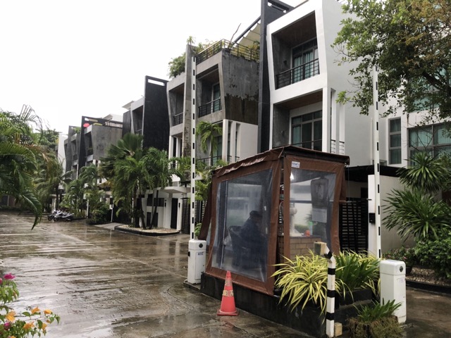 Security guard for the condo complex