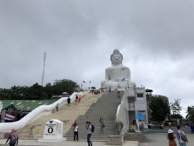 Looking up at Big Buddha