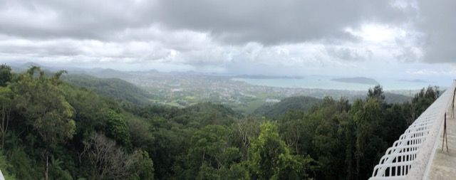 Looking down towards Ko Loon