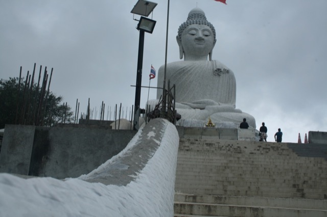 Dragon tail still under construction