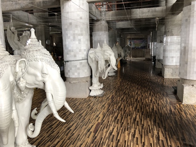 Inside of the Buddha