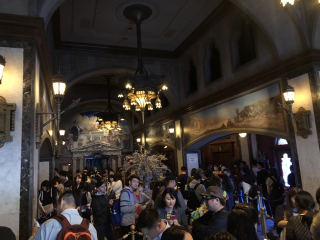 Inside Tower of Terror