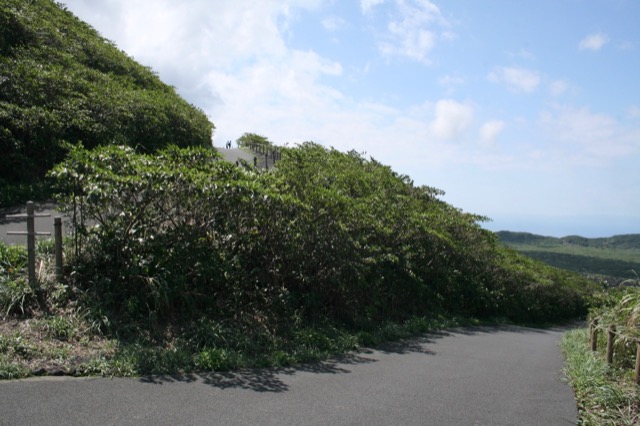 Switchback half-way up