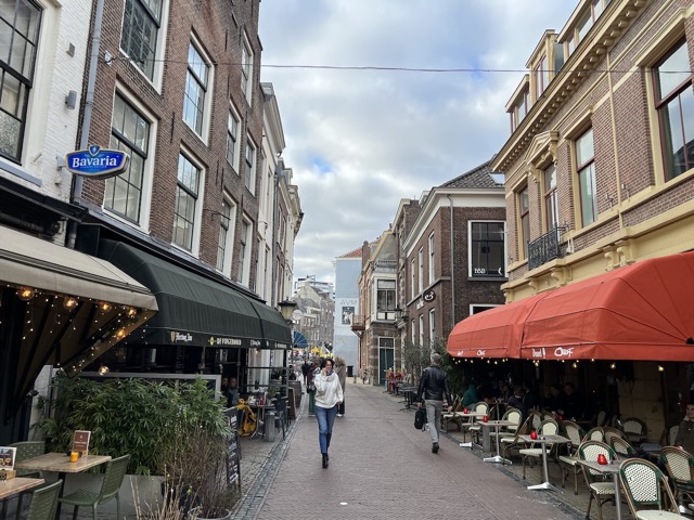 Looking down Donkere Gaard