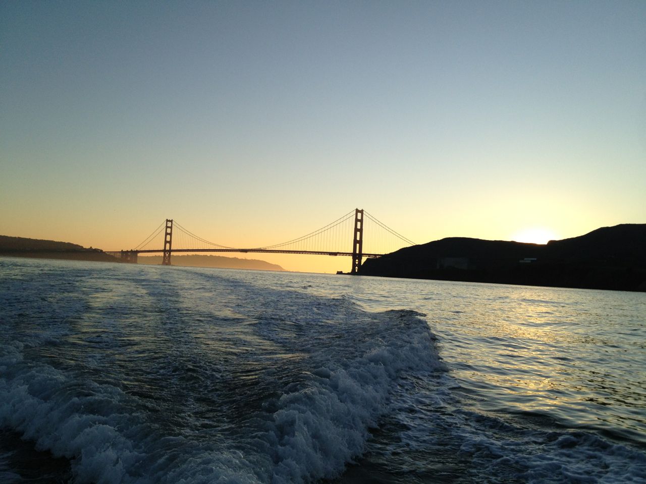 Golden Gate Bridge at Sunset
