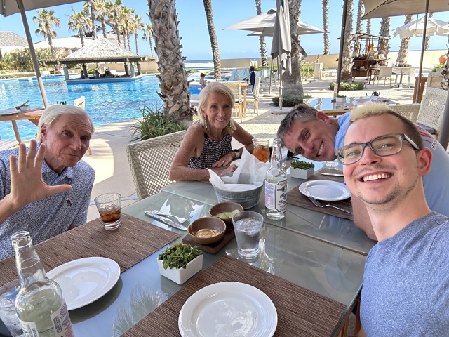 Arrived in Cabo!  Lunch at Vidanta Resort