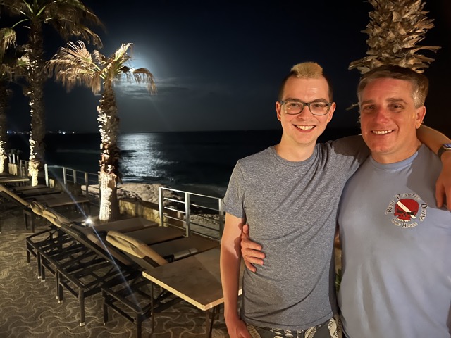 James and Myke at 7 Seas