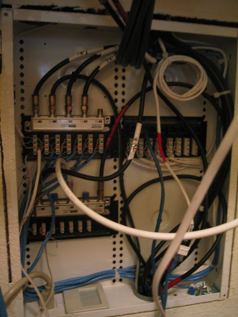 Structured Wiring, YAY!