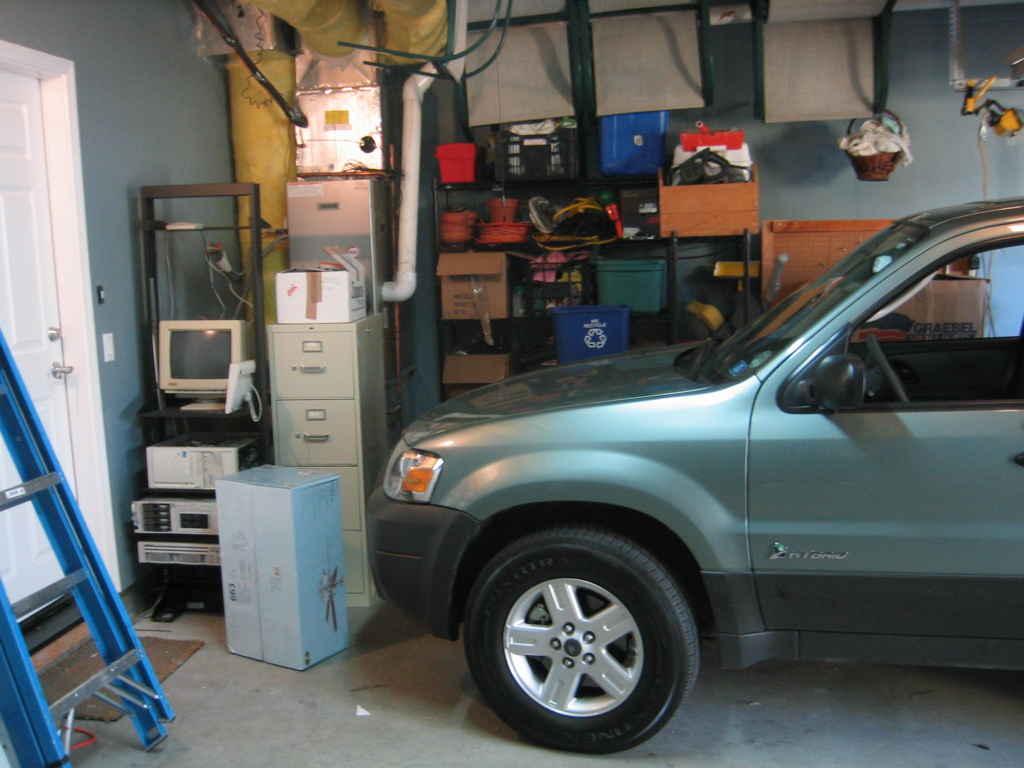 Garage and Server Rack