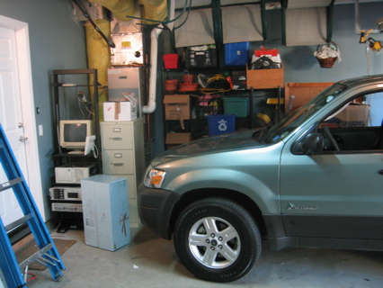 Garage and Server Rack