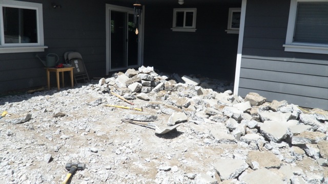 Looking towards family room