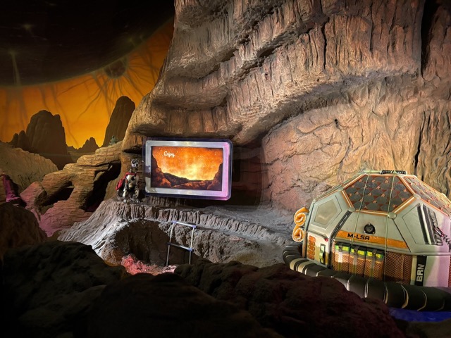 Exiting Space Mountain