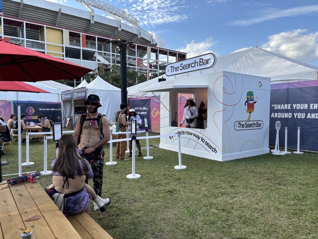 Google had booth called 