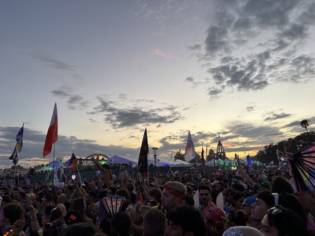 Sunset at EDC