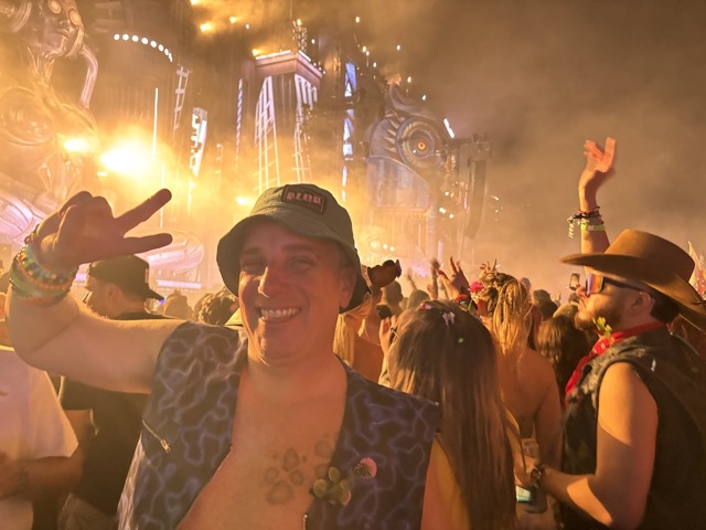 Having an awesome time!