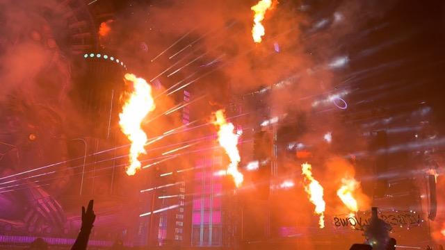 Kinetic Celebration: City of Sound and Fireworks