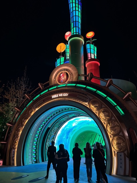 Entering back into Super Nintendo World