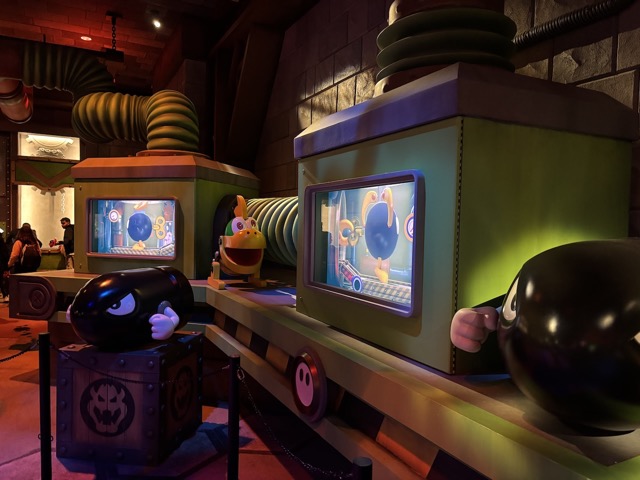 Queue for Mario Kart