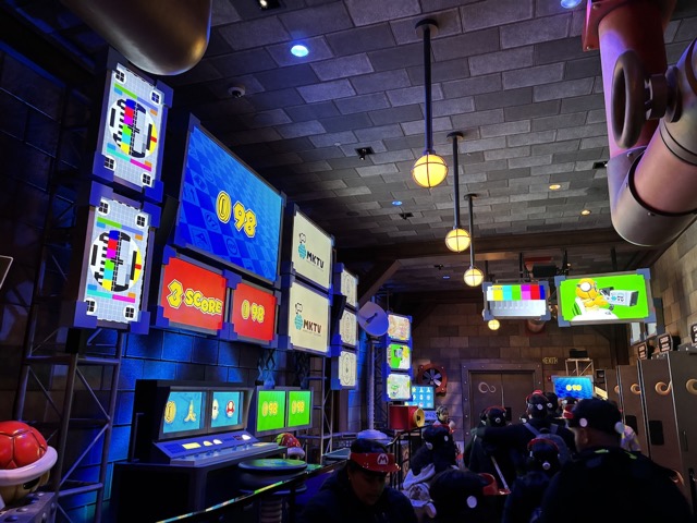 Queue for Mario Kart