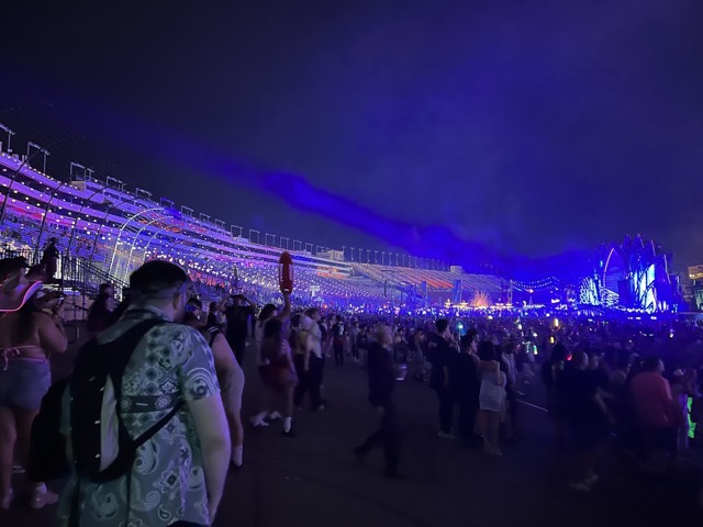 Lighting on the speedway