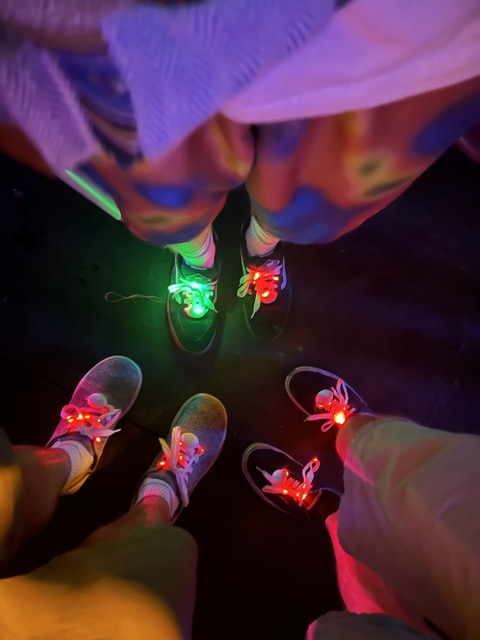 Our shoelaces
