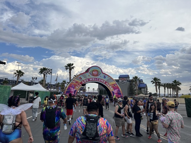 Entering the festival...All Are Welcome Here